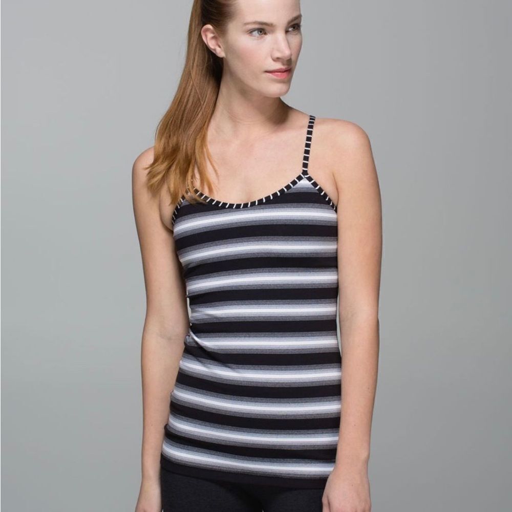 𝅺lululemon Power Y Tank Top Stripe 6